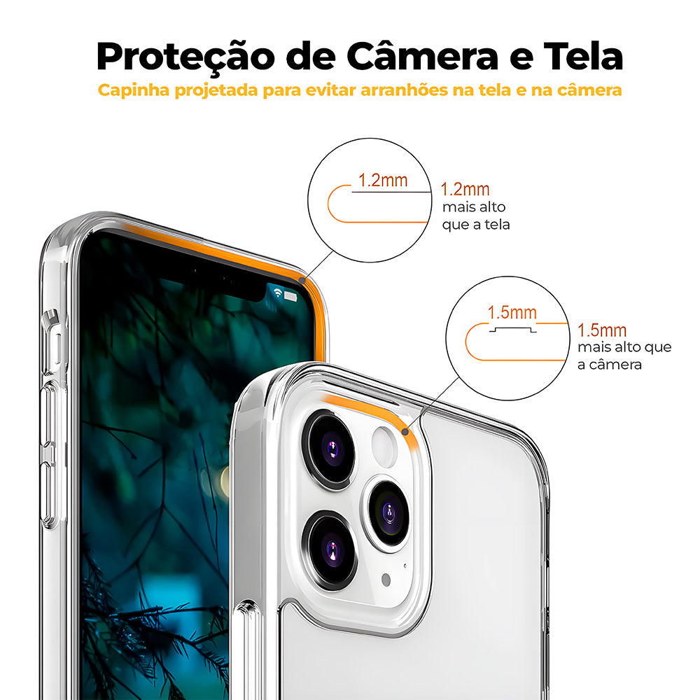 Capa Transparente, Space Collection, Para iPhone 16 Pro Max