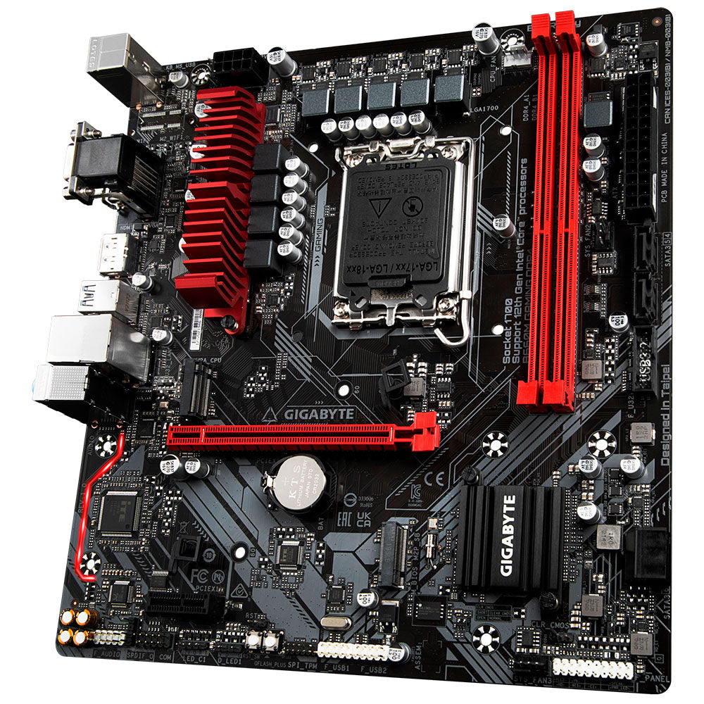 Placa Mãe Gigabyte B660 Gaming, Intel LGA 1700, mATX, DDR4, RGB - B660M GAMING DDR4