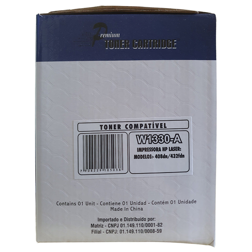 Cartucho Toner Compativel HP 330A W1330-A M408/MFP432, Para M432FDN 408DN M432 M408DN 432FDN M408, 5K, Premium