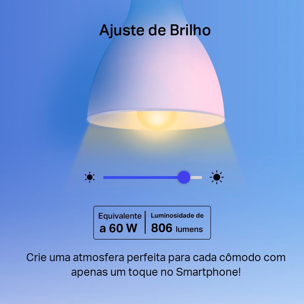 Lâmpada Smart TP-Link L530E, 8.2W, Wi-Fi, Com Ajuste De Cor, Alexa, Bivolt - Tapo L530E(BR)