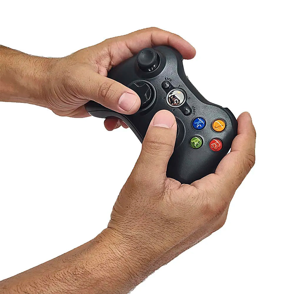 Controle Sem Fio para Xbox 360, Compatível com PC, Sistema de Vibração, Altomex 6560W