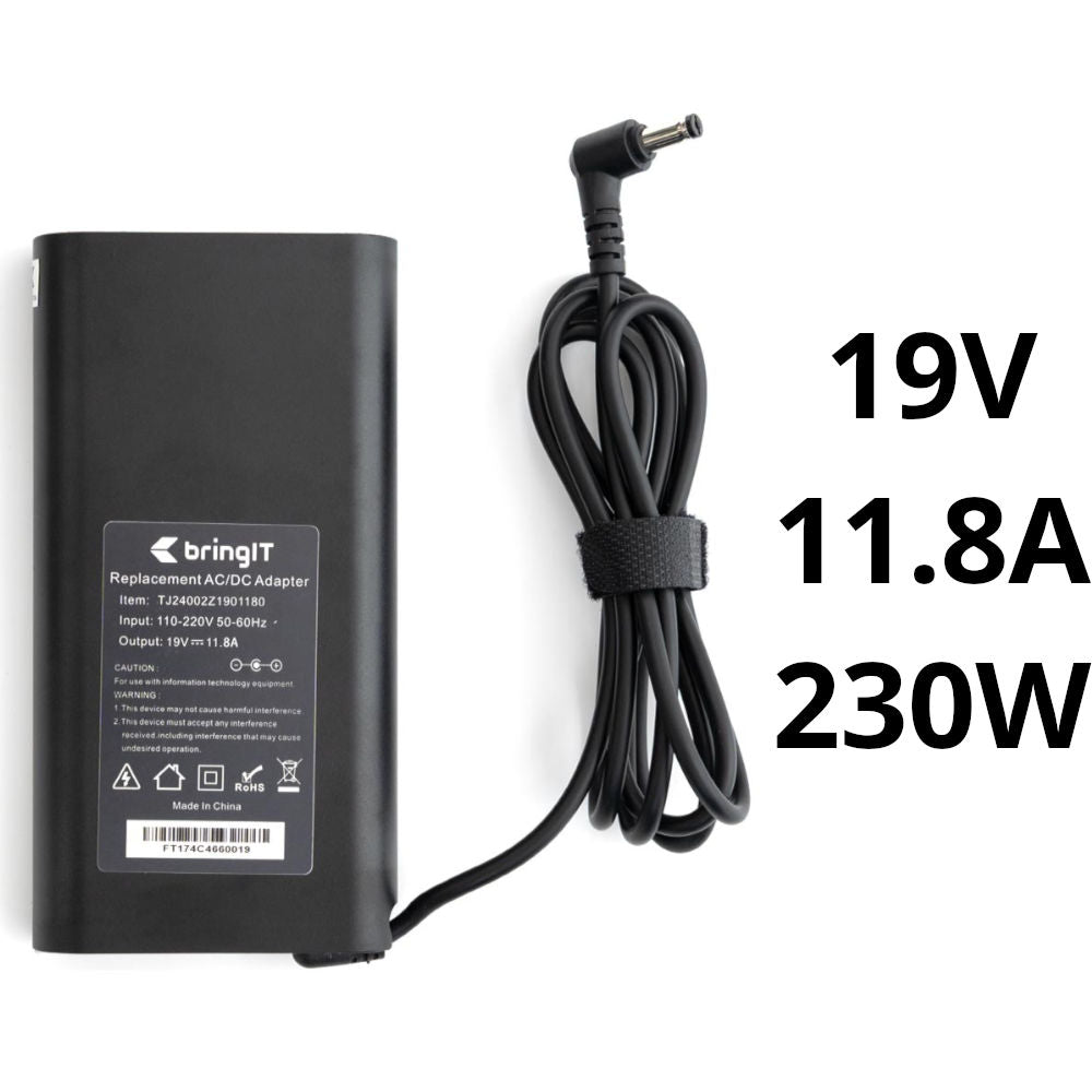 Fonte de Notebook Compatível Acer Nitro AN517-51-51N1, 19V 11.8A 230W, Conector 5.5x1.7mm, BringIT