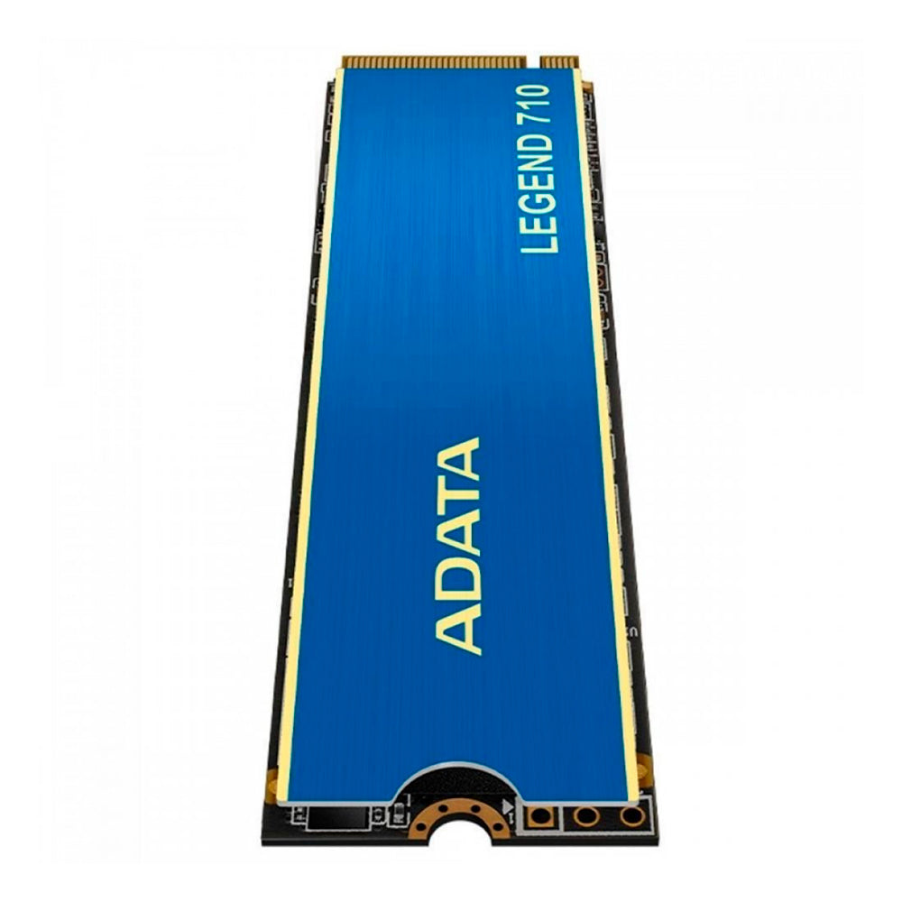 SSD M.2 NVMe Adata 256GB Legend 710, 2280 PCIe GEN3x4 NVMe 1.4 Leitura 2.400 MB/s Grav. 1.800 MB/s Azul ALEG-710-256GCS