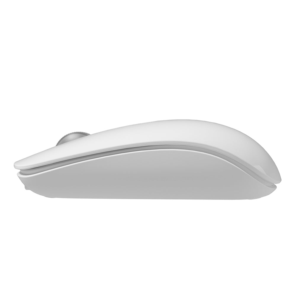 Mouse Sem Fio Recarregável M-W80WH C3Tech, Branco