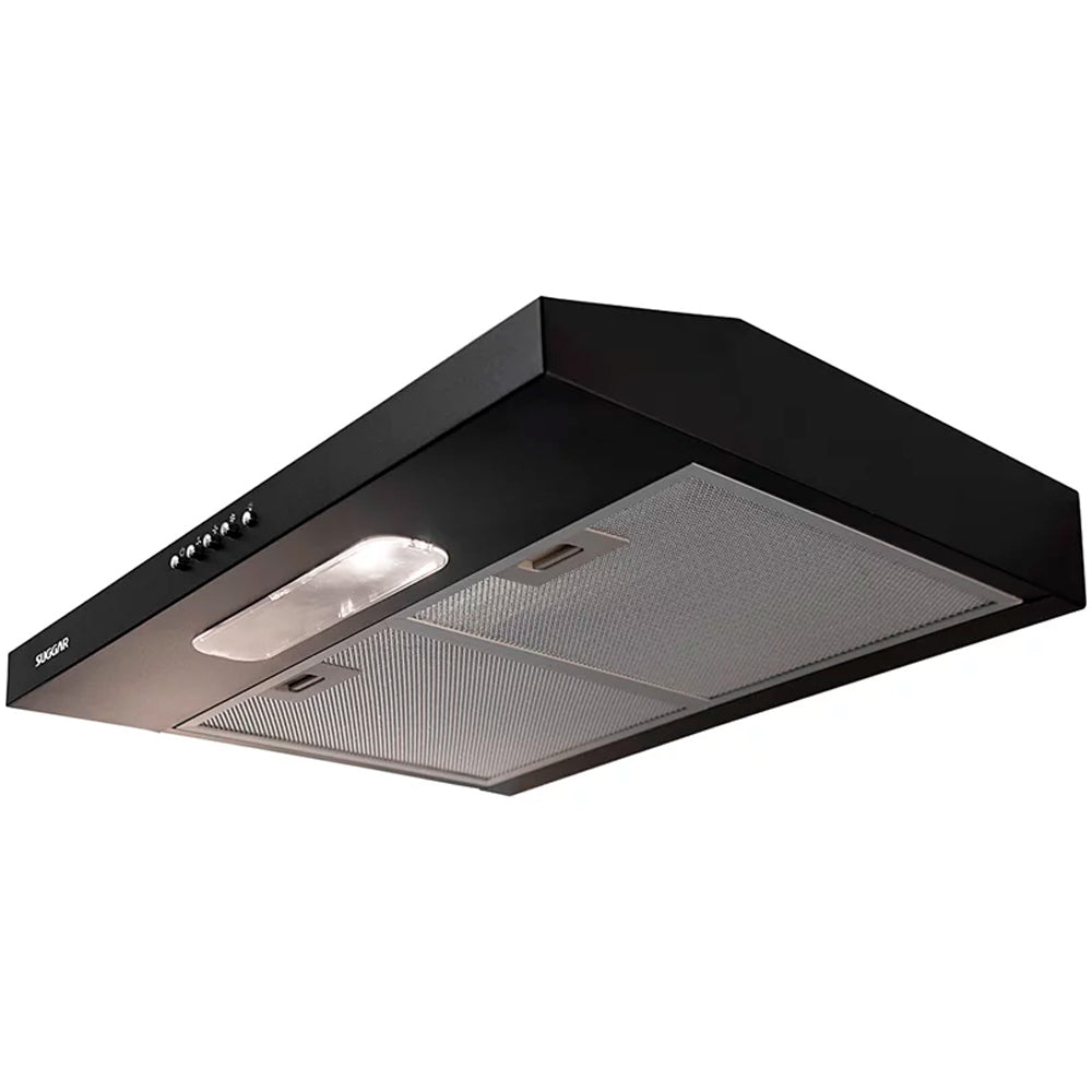 Depurador De Ar Slim Suggar 60cm Preto Dps162pt - 220 Volts