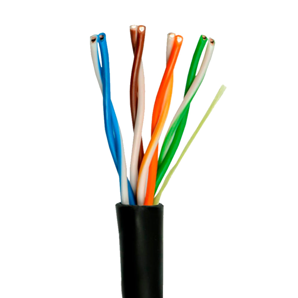 Caixa de Cabo de Rede Cat 5 D Connect Preto 305 Metros