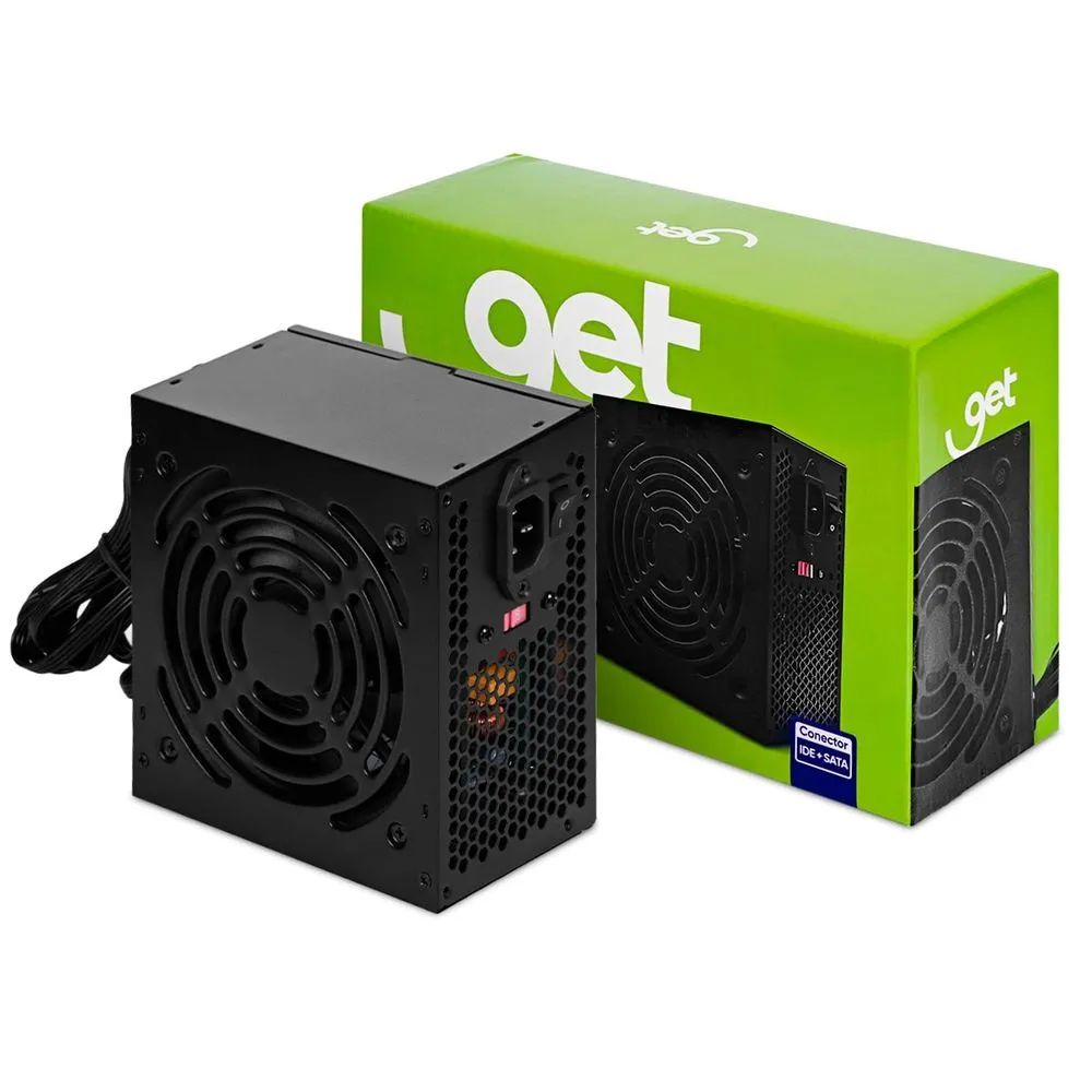 Computador Core  i5-12500, Memória RAM 8GB DDR4, NVME 512GB, Gabinete Office  e Fonte Real ATX 500W