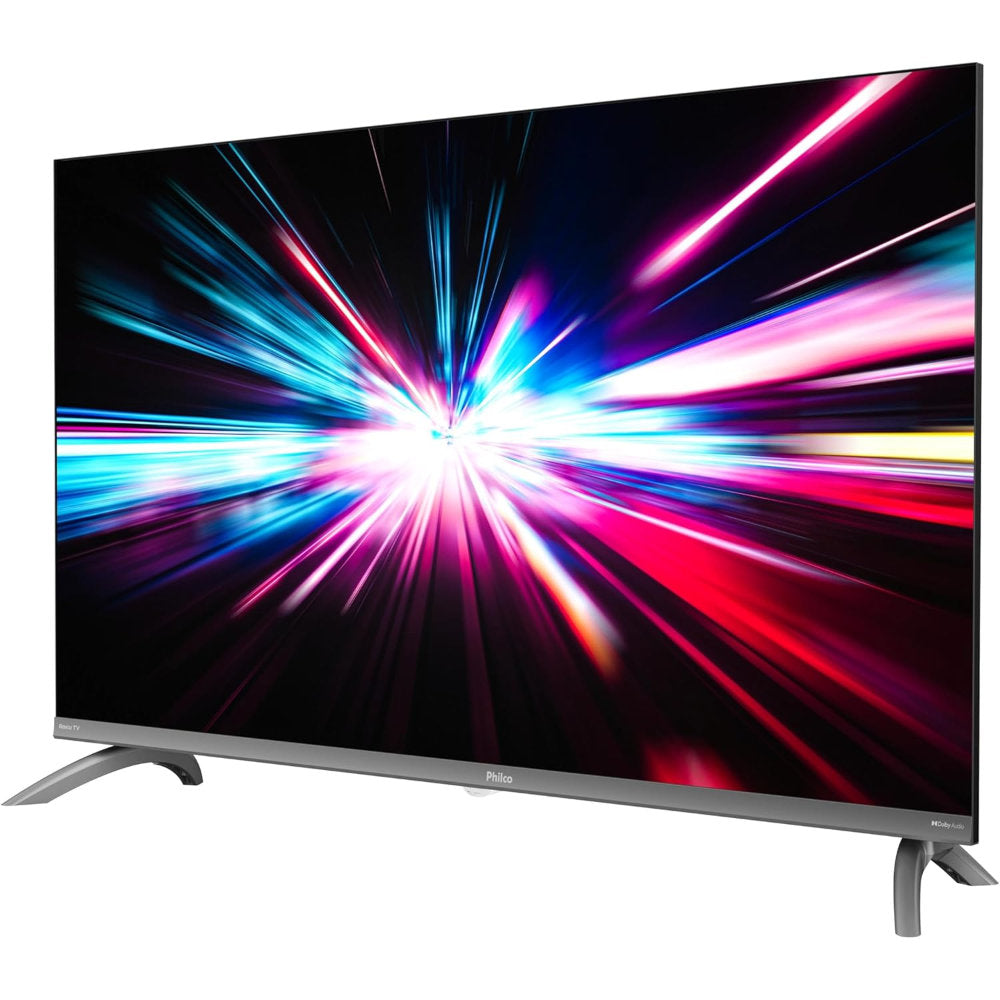 Smart TV 32" Philco Roku P32CRA HD Wi-Fi Dual Band Dolby Audio Borda Infinita