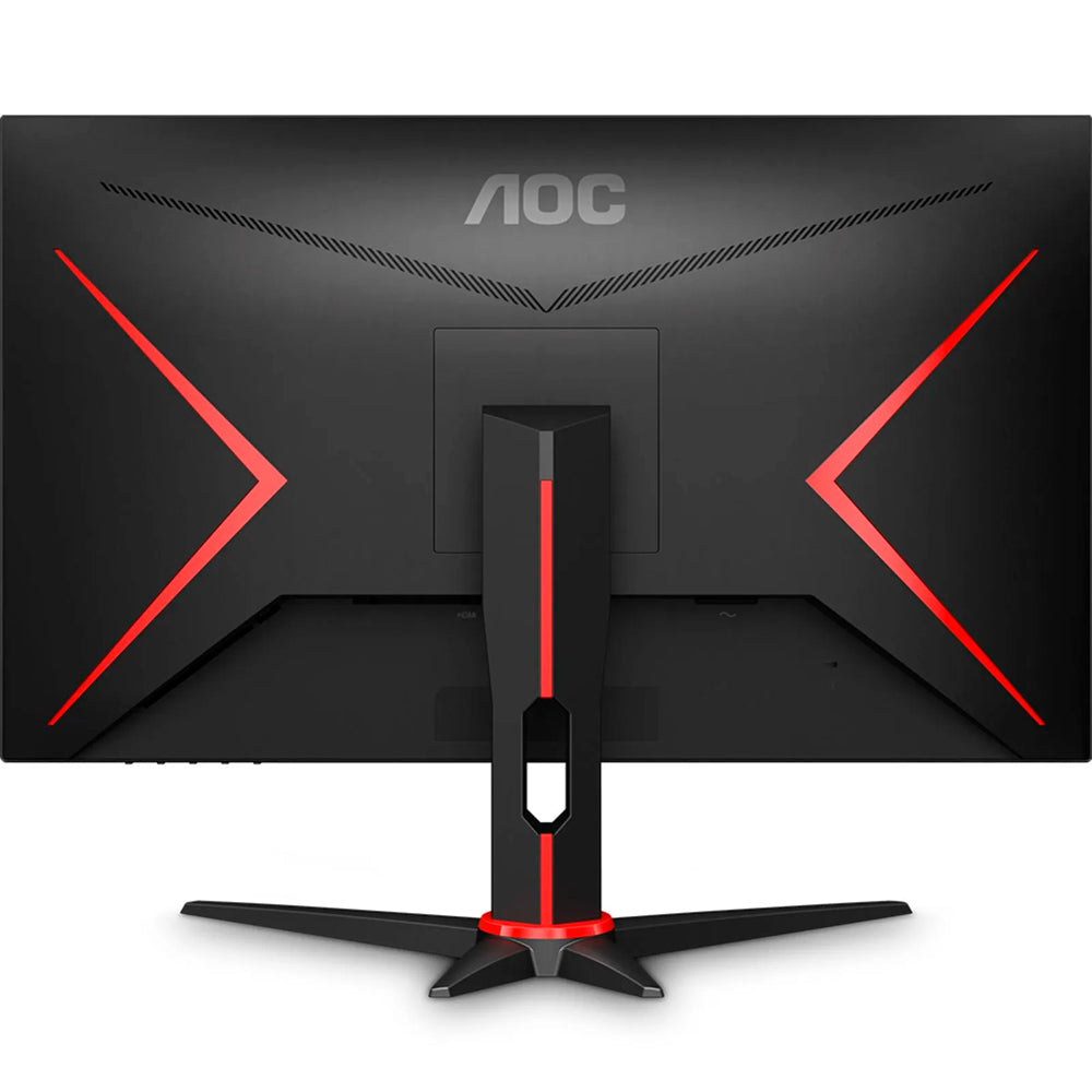 Monitor Gamer AOC  24" Polegadas Full HD 75Hz 1ms 24G2HE5 - Preto e Vermelho