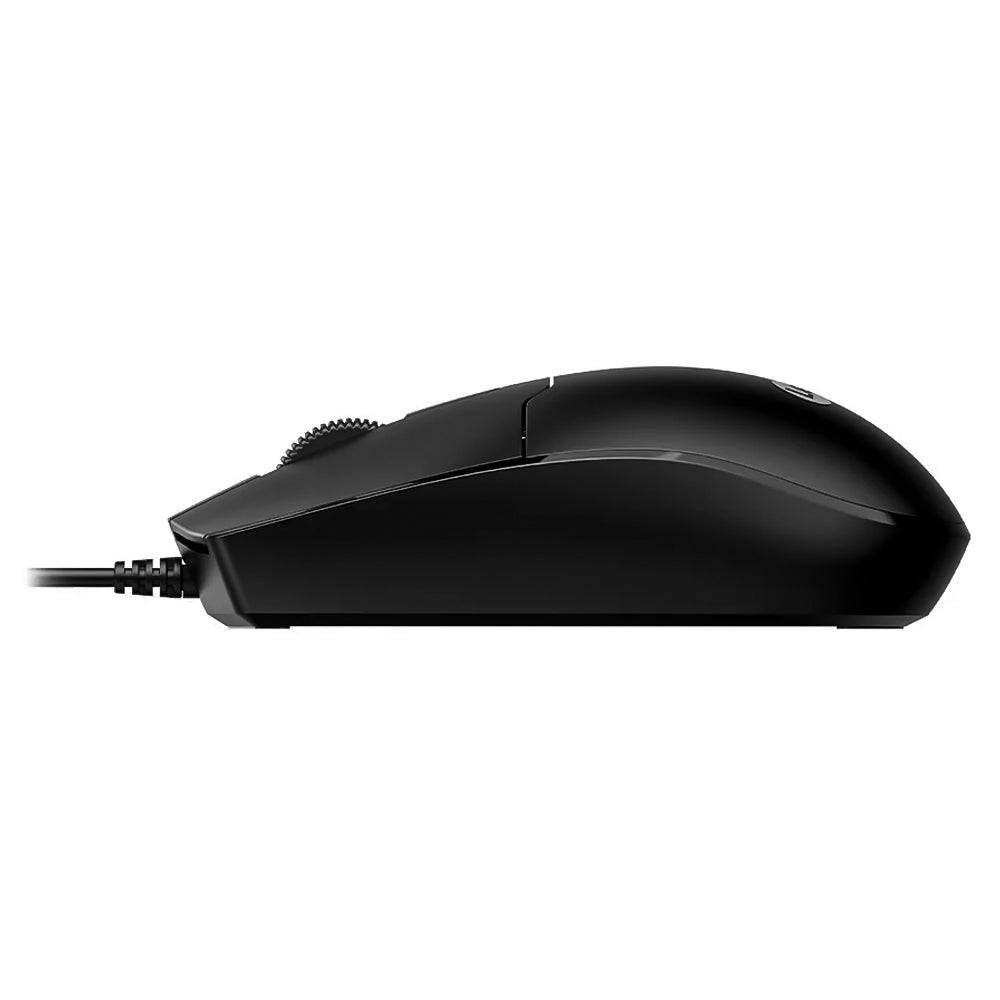 Mouse Ópitco Com Fio USB, Lenovo Lecoo, 1.200 DPI, MS101, Ergonômico, Preto