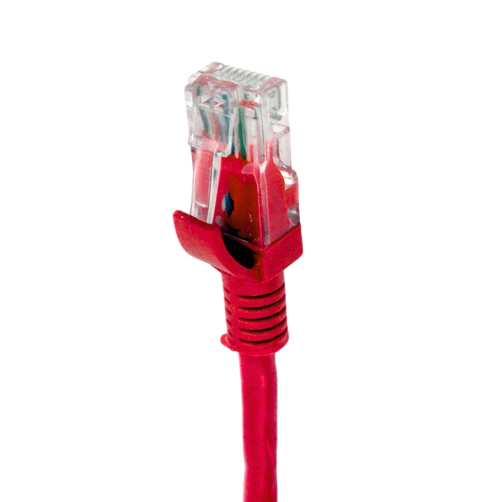 Cabo de Rede CAT5e, Patch Cord, 5 Metros, PlusCable, PC-ETHU50 - Vermelho