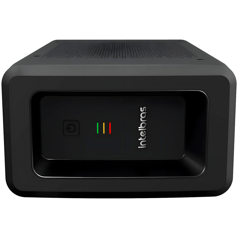 Nobreak Interativo Intelbras ATTIV 1200VA Bivolt Semi Senoidal Com 8 Tomadas de Saída 115V Preto