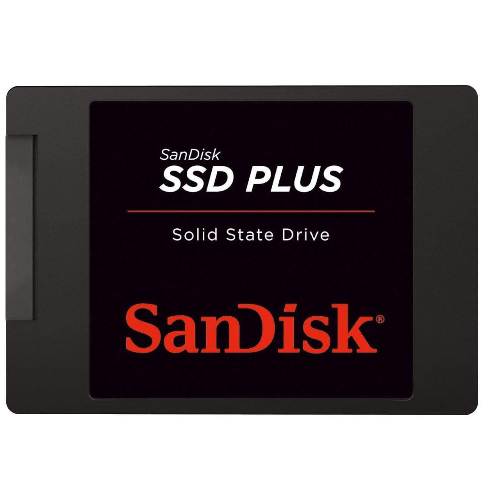 SSD SanDisk Plus 120GB SATA III 6Gb/s 2.5", Leitura 530MB/s, Gravação 400MB/s, MLC NAND SLC Cache