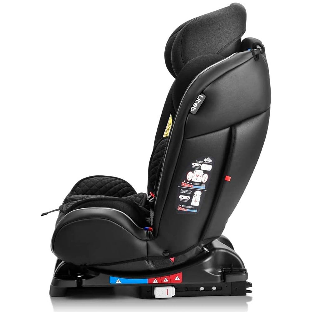 Cadeira de Bebê Para Auto 4Stages Fix Litet Suporta de 0-36kgs Isofix - BB339, Preta
