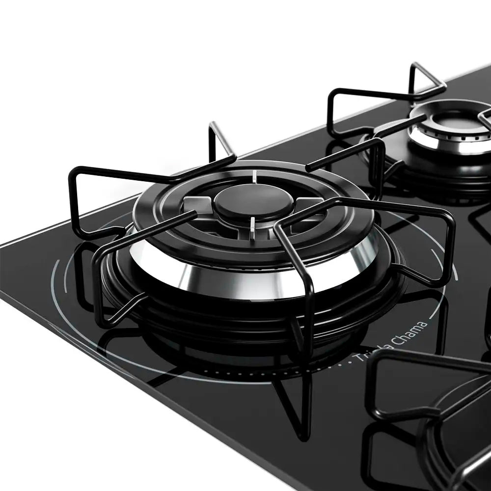 Fogão Cooktop Mueller 4 Bocas G5,  Ultra Chama Com Queimador Tripla Chama Mcg134bg1- Preto, Bivolt