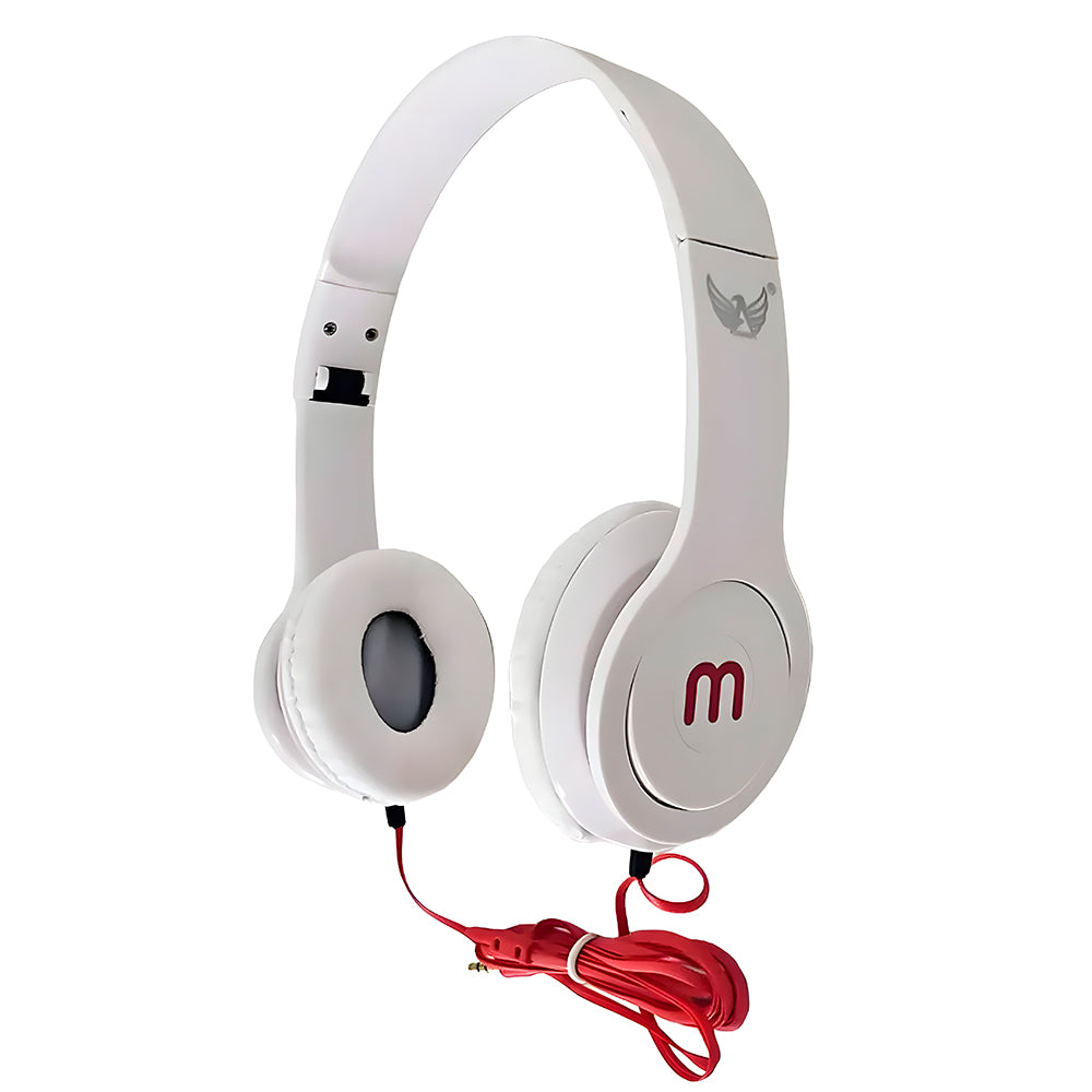 HeadPhone Com Conector P2 ALTOMEX Branco - A-888
