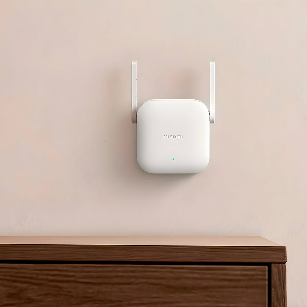 Repetidor de Sinal Wi-Fi, Xiaomi N300, Duas Antenas, 2.4GHz, RD10M, 300Mbps - Branco