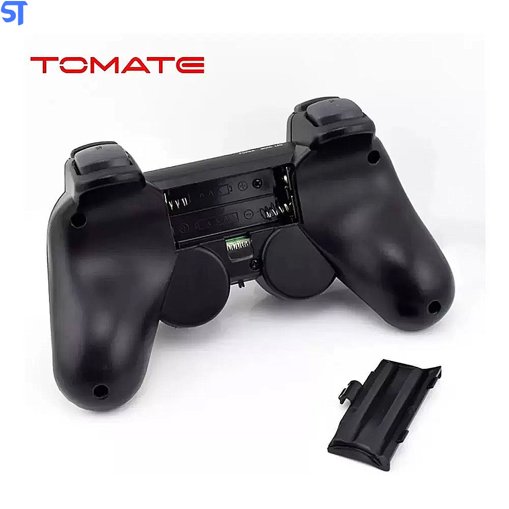 Kit Com Dois Controles Sem Fio 2.4G MAY - 004 - Tomate