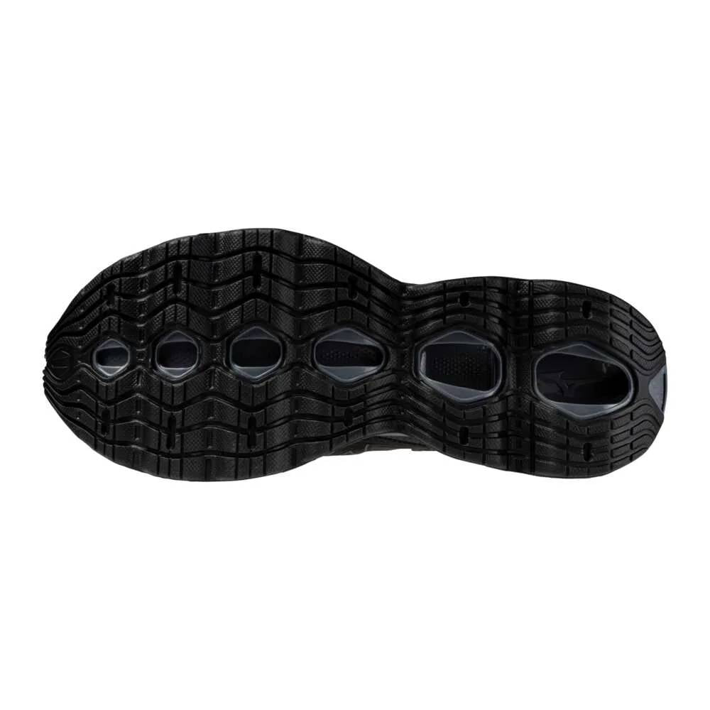 Tênis Mizuno Wave Prophecy 14 Masculino, Tamanho 42, Preto, Infinity Wave, U4ic, X10, Drop 10.5mm