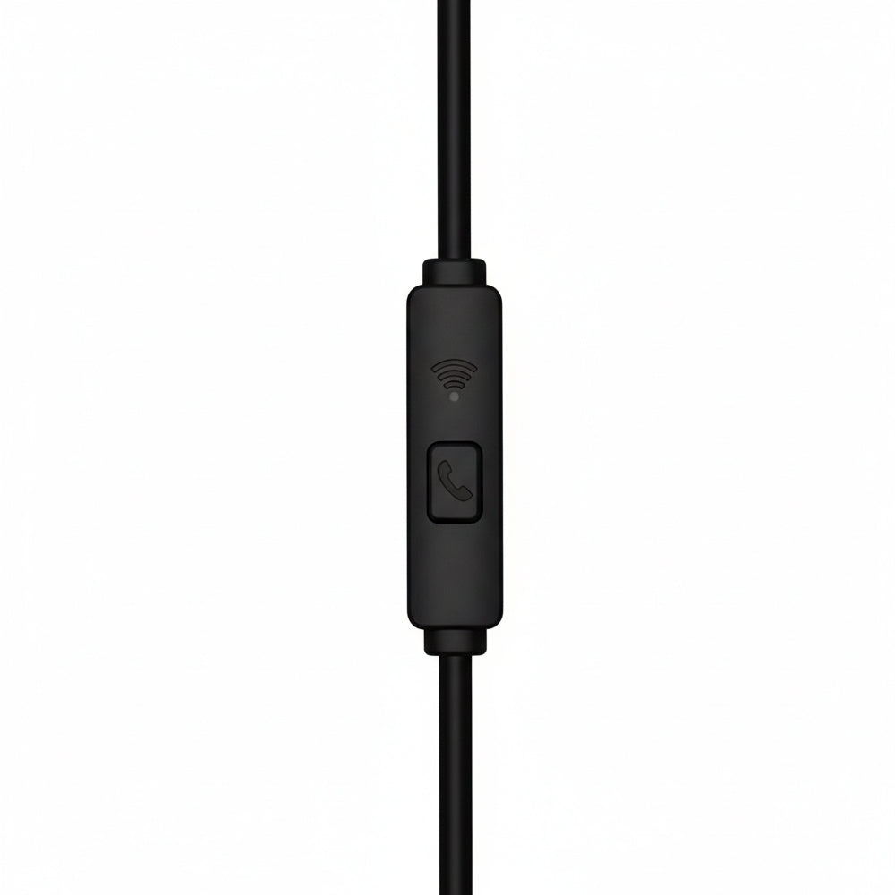 Fone De Ouvido Stereo, com Microfone, Super & Deep Bass, Fio 1.2 Metros, A'Gold, FN-A07 - Preto