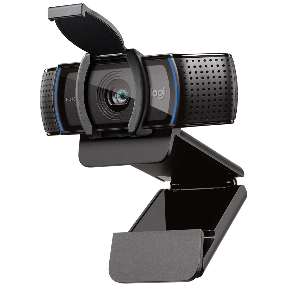 Webcam Logitech C920s Pro, Full HD, Chamadas e Gravações 1080p, Áudio Estéreo, Microfones Duplos