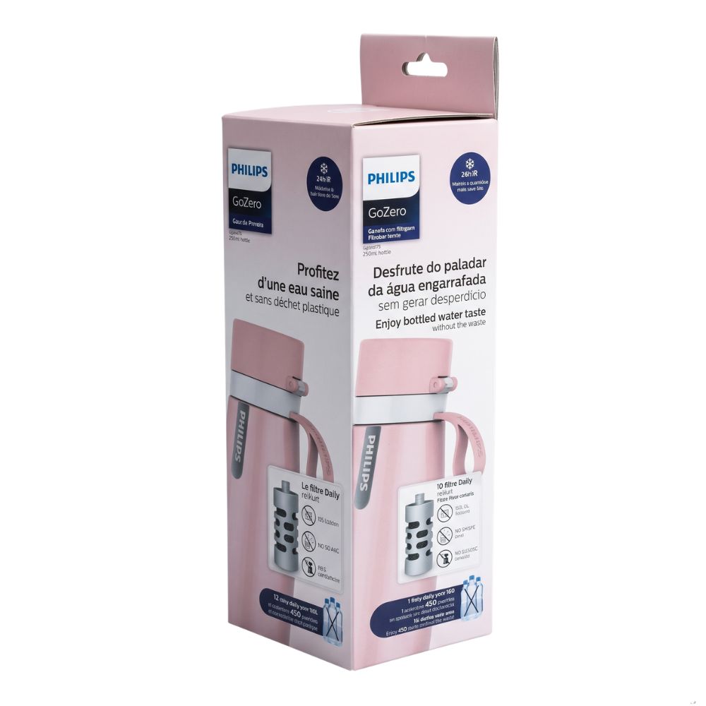 Garrafa de Água Daily Insulated AWP2771PKR Rosa Philips