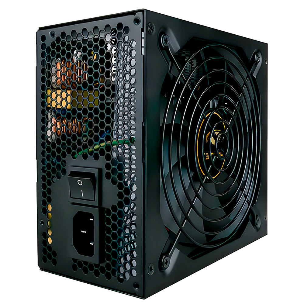 Fonte Gamer ATX 600W Real, PS-G600B, Selo 80 Plus Bronze, PFC Ativo, C3Tech
