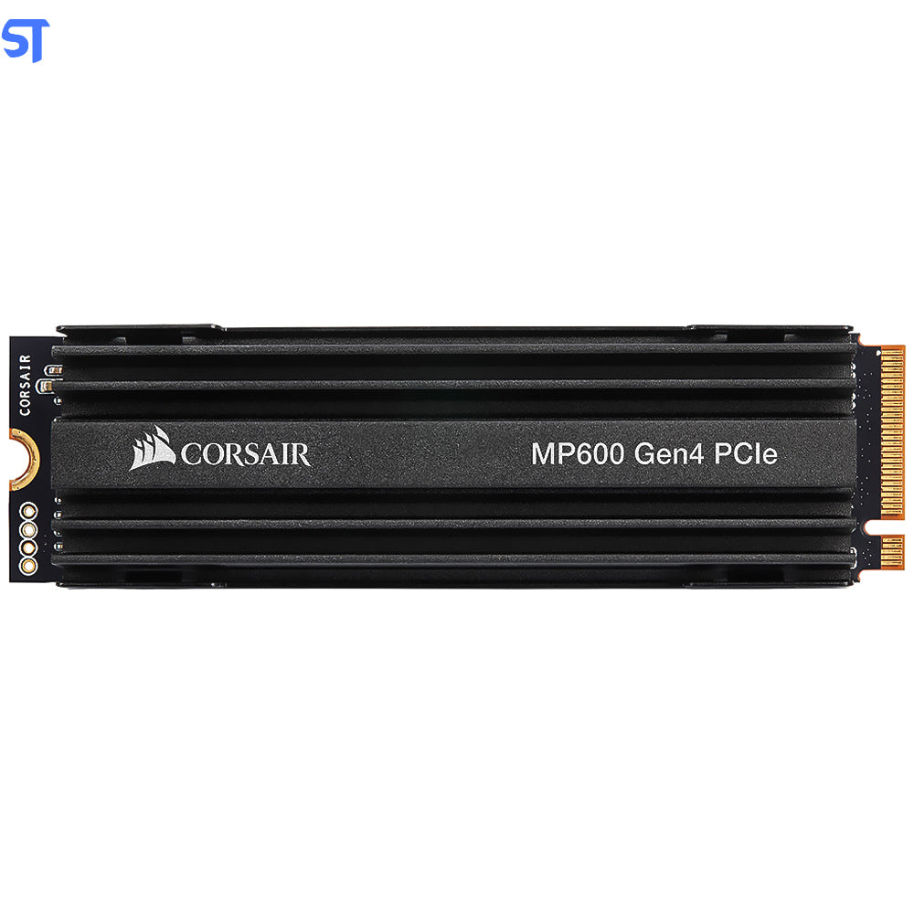 SSD NVME Corsair Force MP600, 1TB, M.2 2280, NVME PCIe, Leitura 4950MB/s, Gravacao 4000MB/s, CSSD-F1000GBMP600R2