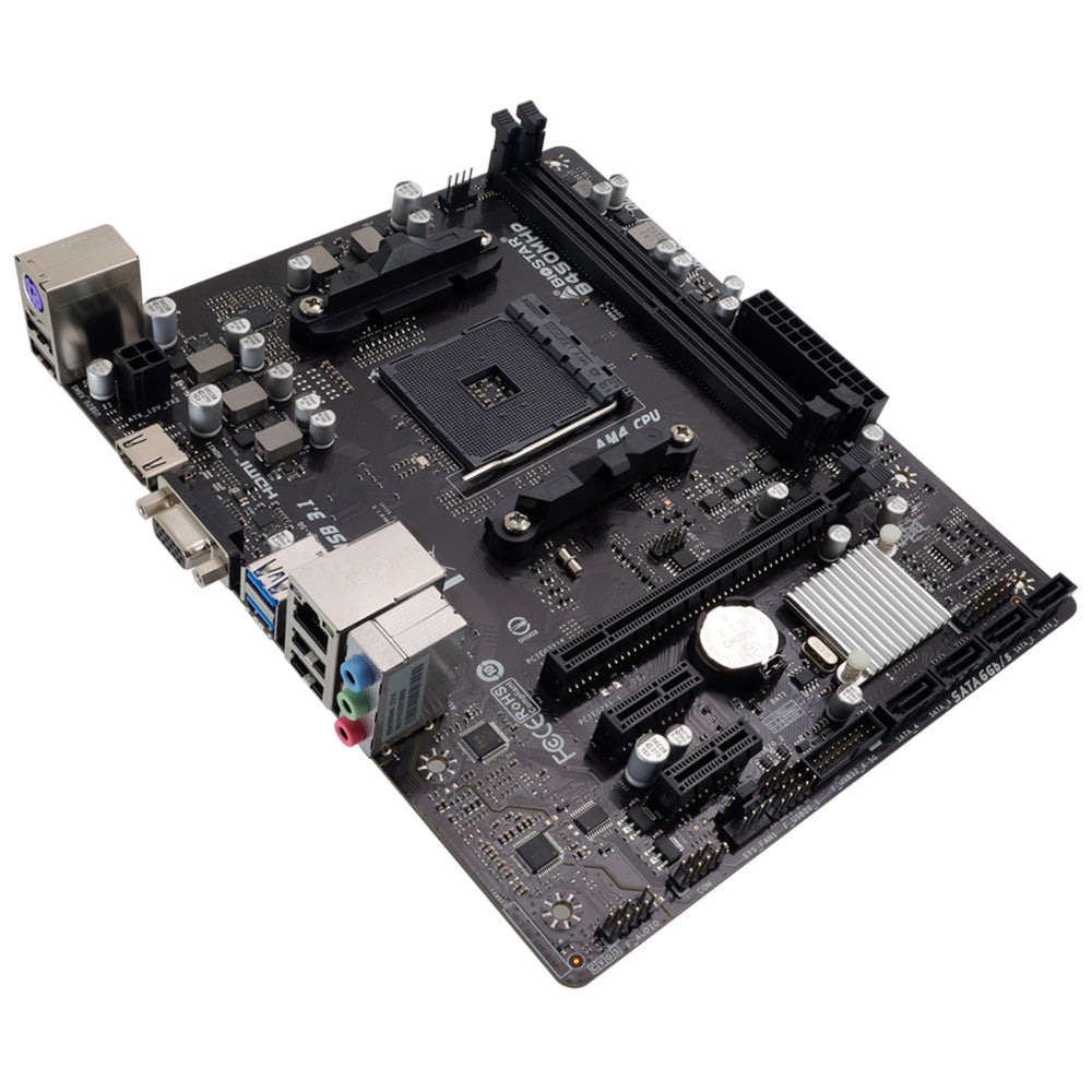 Placa Mãe Biostar B450MHP Ver. 6.3 Chipset B450 AMD AM4 Matx DDR4