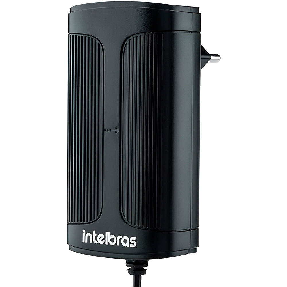 Fonte Nobreak 12V 1A, Com Bateria Inclusa, Intelbras EFB 1201 - Preta
