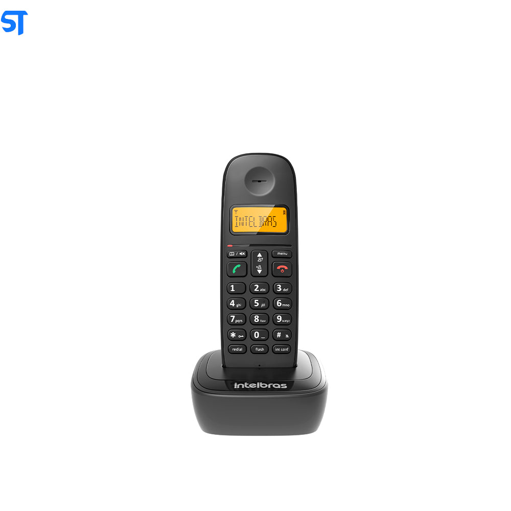 Telefone sem Fio Intelbras com 2 Ramais Adicionais TS2513 Preto