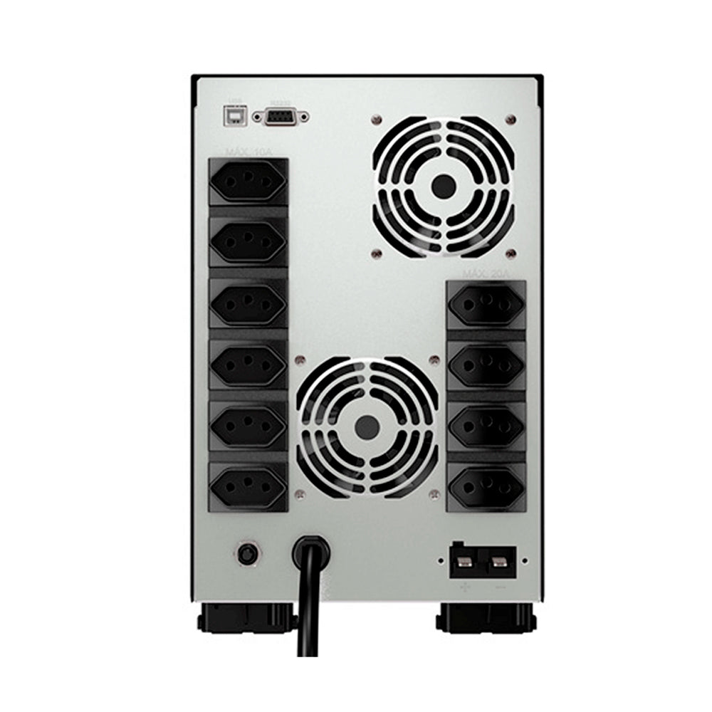 Nobreak Senoidal SMS Monovolt 3200VA Power Sinus NG, Entrada e Saida 220V, 6 Tomadas de 10A + 4 Tomadas de 20A