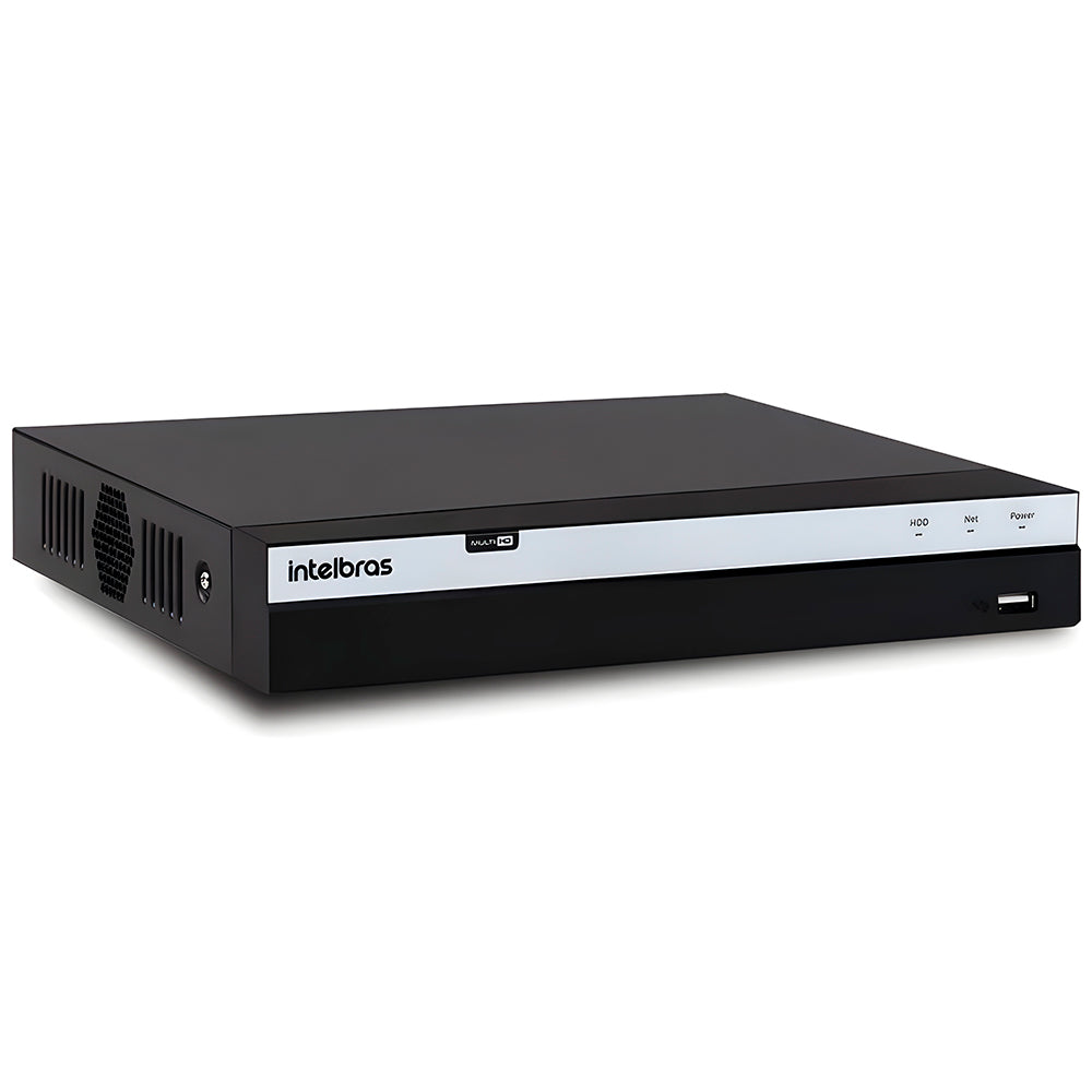 DVR Gravador de Vídeo Digital Com 4 Canais, Intelbras MHDX 3104, Com HD 1TB Western Digital