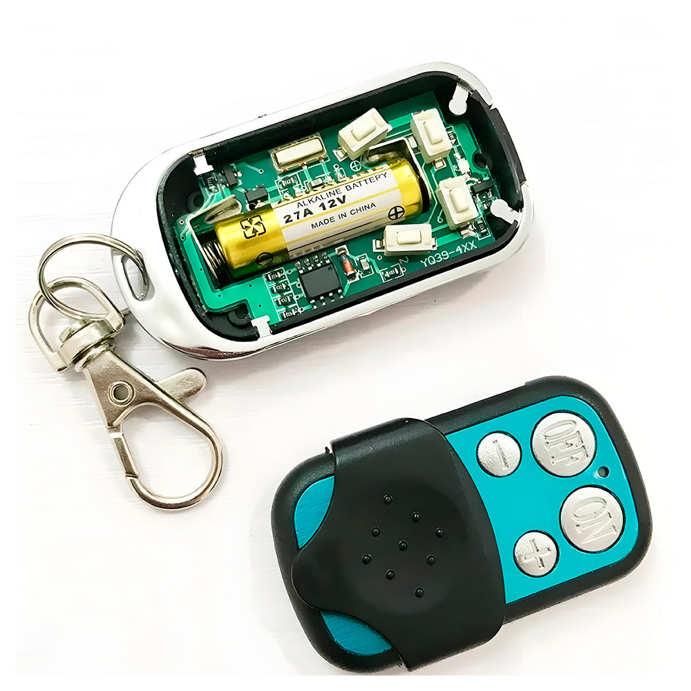Controle Remoto Portão Eletrônico, Clonador Duplicador, 433mhz, 4 Botões, Longa Duração, Kapbom, KA-1168