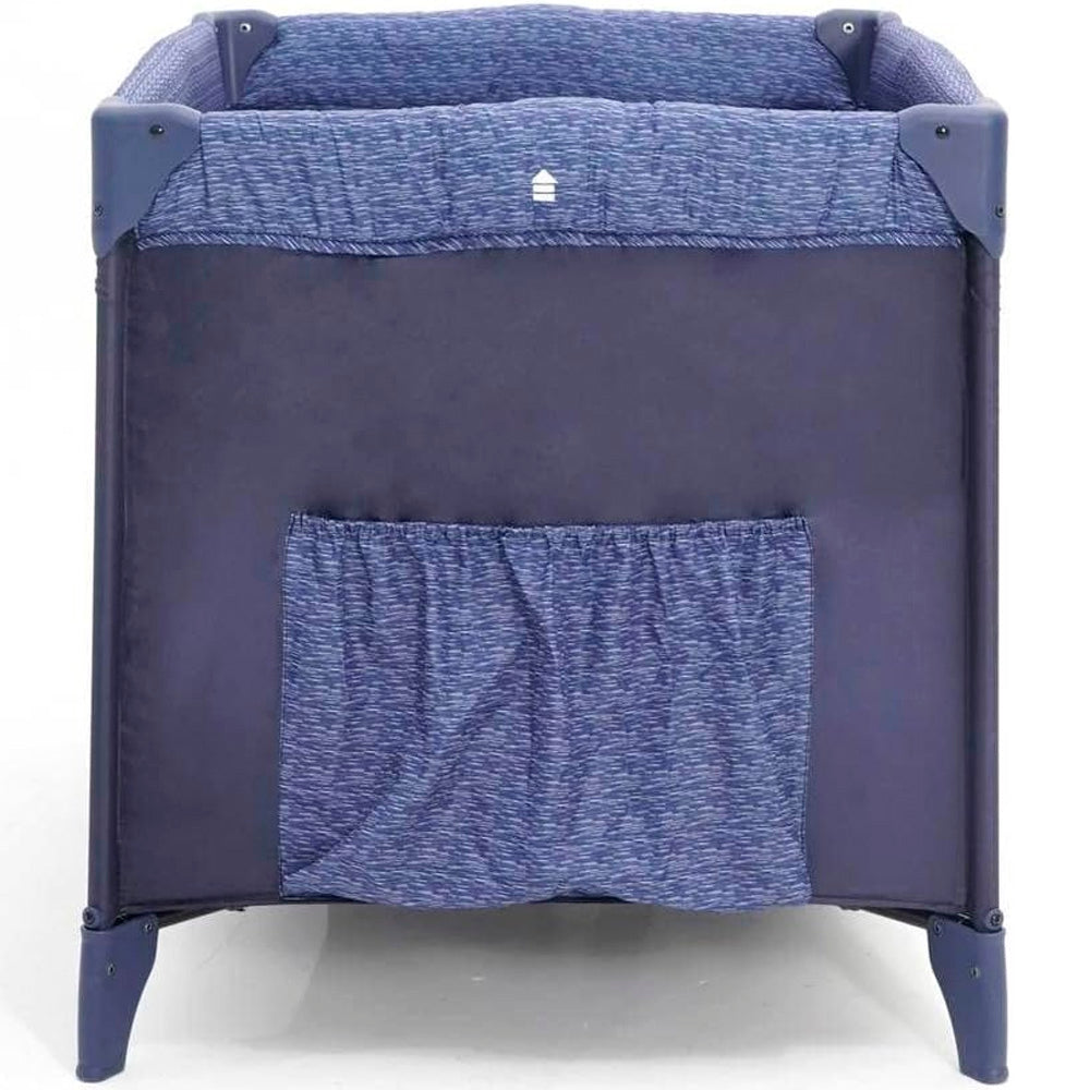 Berço Portátil Cosco Nanny 2 Níveis de Altura - de 0 a 18kg, Azul Rajado