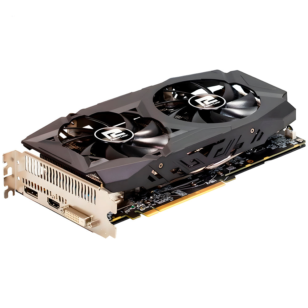 Placa de Vídeo RX 580 PowerColor Red Dragon AMD Radeon, 8GB GDDR5  256Bits- AXRX 580 8GBD5-DHD