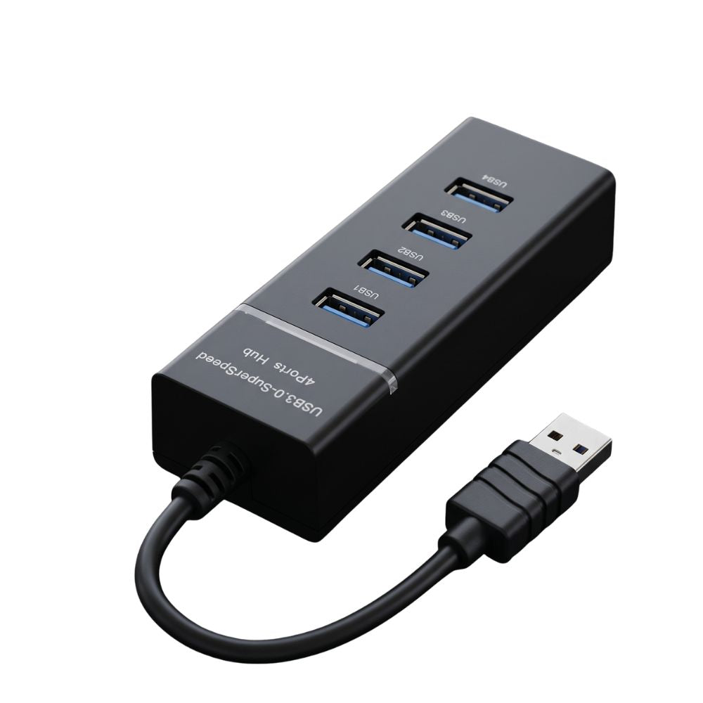 Hub Usb 3.0 4 Portas 5 Gbps Lehmox - LEY-200