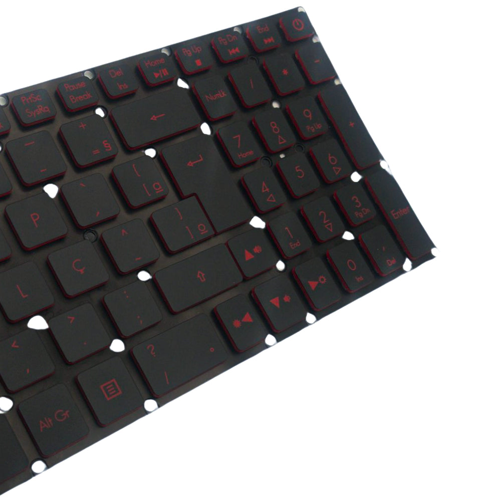 Teclado Para Notebook Compatível Com Acer Nitro AN515,AN517, Predator Ph315-53, PN, LG05P-N10BRL1, Preto ABNT2