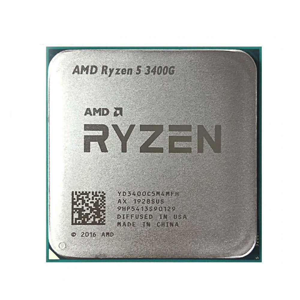 Processador AMD Ryzen 5 3400G 3.7GHz (4.2GHz Turbo) 4 Core 8 Threads Vídeo Vega 11 AM4 OEM Sem Caixa