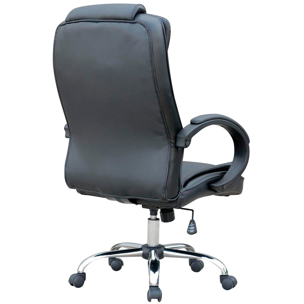 Cadeira Para Escritório Presidente Atlanta Duoffice Preta Comfort DU500A