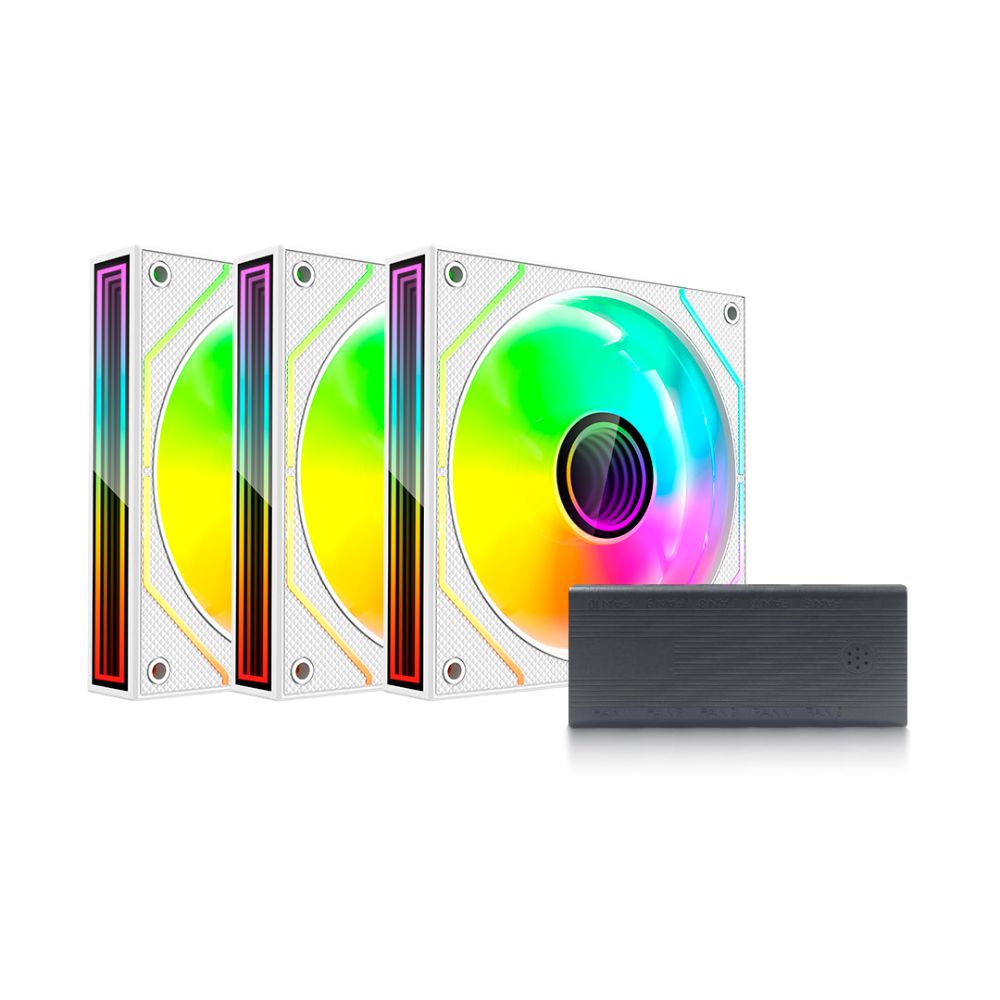 Kit Cooler Fan F9-L660WH ARGB C3Tech