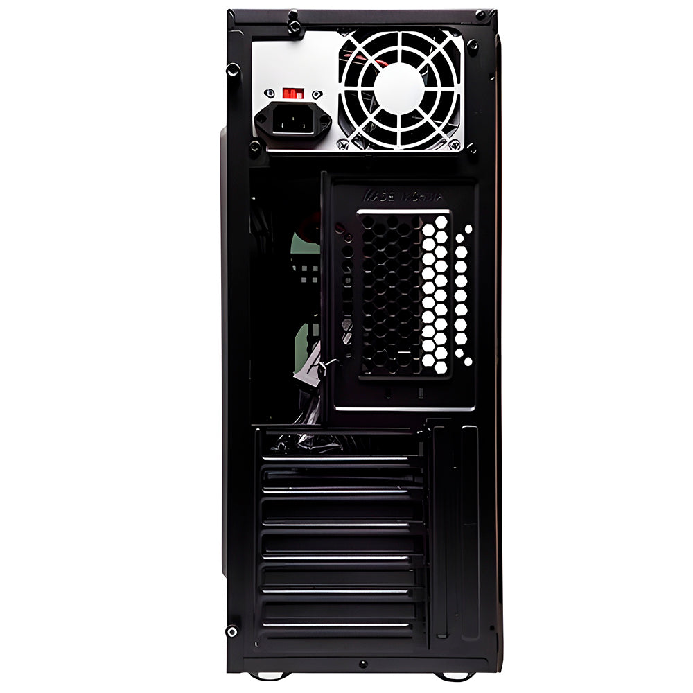 Gabinete Gamer BG-2514 - Com Fonte 250W USB 3.0 Com Lateral Em Acrílico, Bluecase- Preto