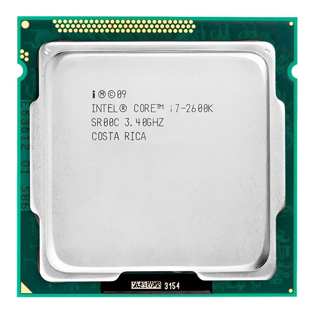 Processador Intel Core i7-2600K, 3.40 GHz (Turbo até 3.80 GHz), 4 Núcleos, 8 MB Cache, TDP 95W, LGA1155, 2ª Geração, OEM