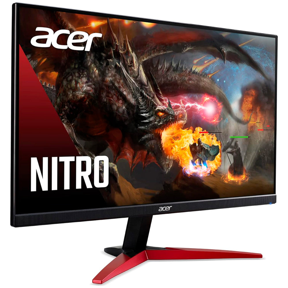 Monitor Gamer Acer 23.8 Nitro 5 KG241Y Ebii Full HD LED IPS 100Hz AMD Radeon FreeSync Game Mode HDMI e VGA Preto