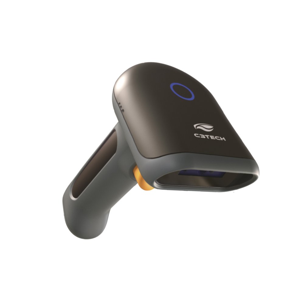 Leitor de Código de Barras 1D/2D USB LB-140BK C3Tech, Ler QR Code, Boleto e Danfe