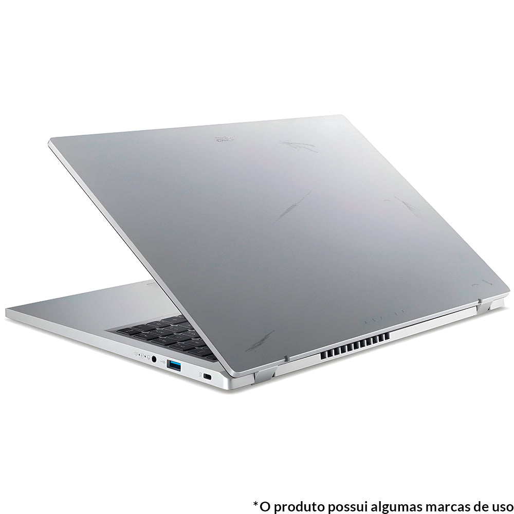Notebook Acer Aspire 3, Intel Core i3-N305, 8GB RAM 256GB SSD, Série N, 15.6" FHD, Win 11, A315-510P-34XC - Semi-Novo