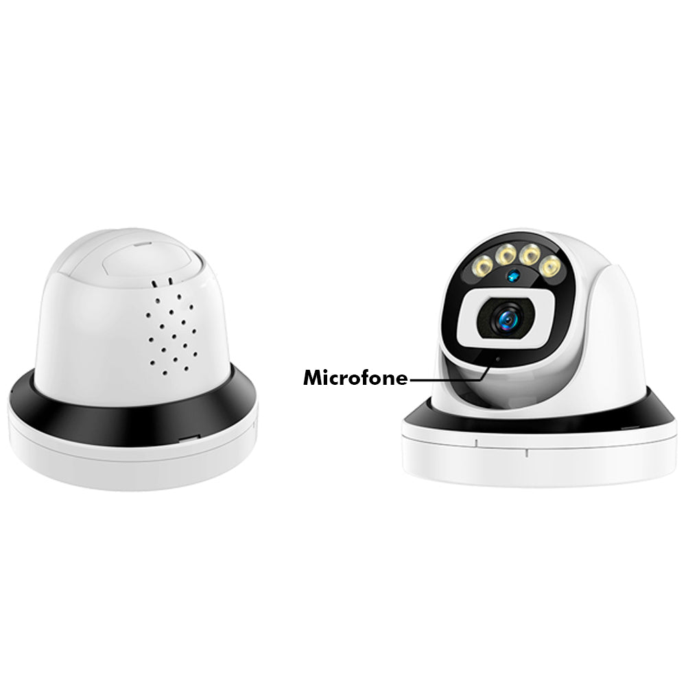 Câmera IP WI-FI 2K 5MP 2.8mm Alerta De Duas Vozes Detecção Humana Áudio Visão Noturna Video- XY 5A28