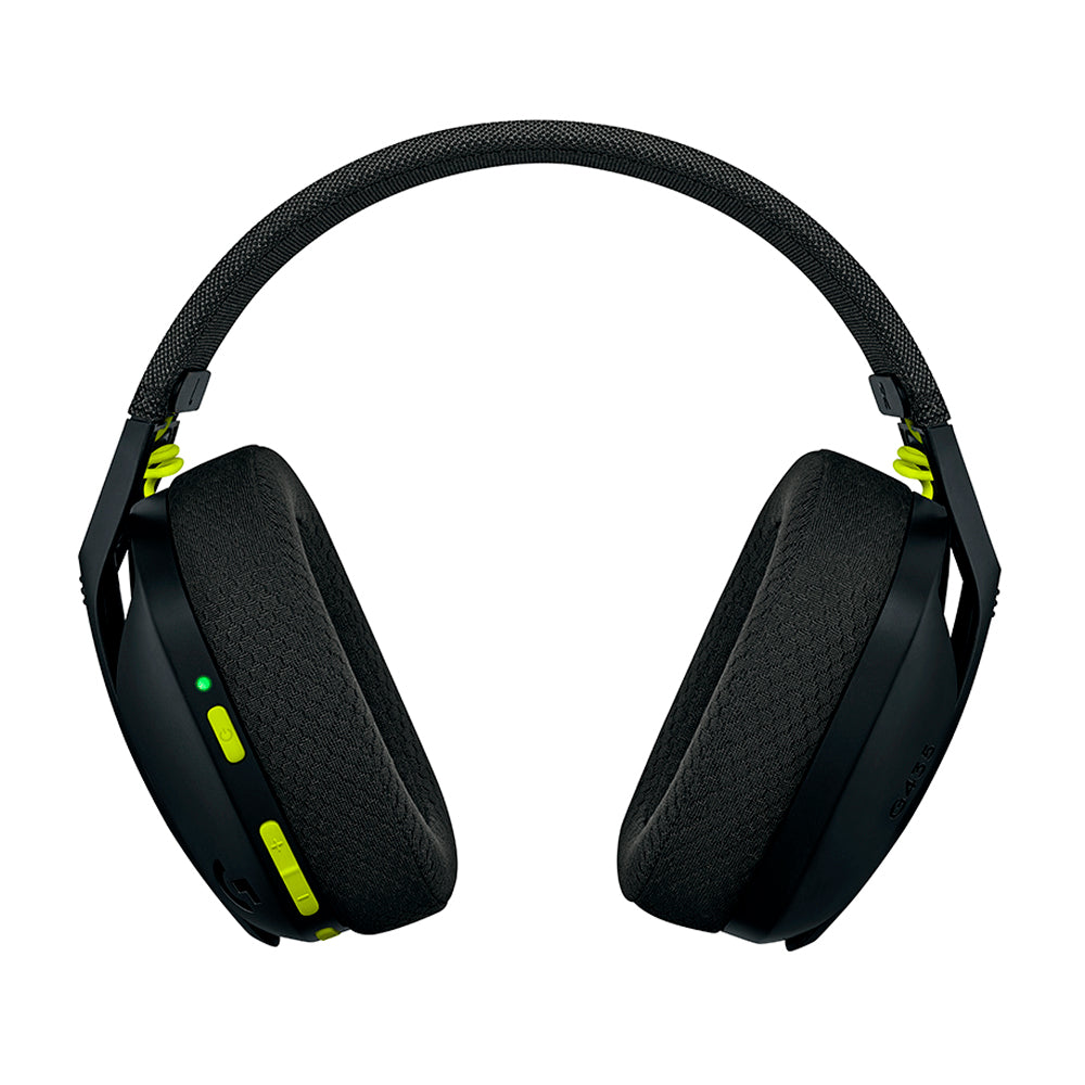 Headset Gamer Sem Fio Logitech G435, Lightspeed e Bluetooth, Dolby Atmos, USB, PC, PS4, PS5, Mobile, Drivers 40mm, Preto
