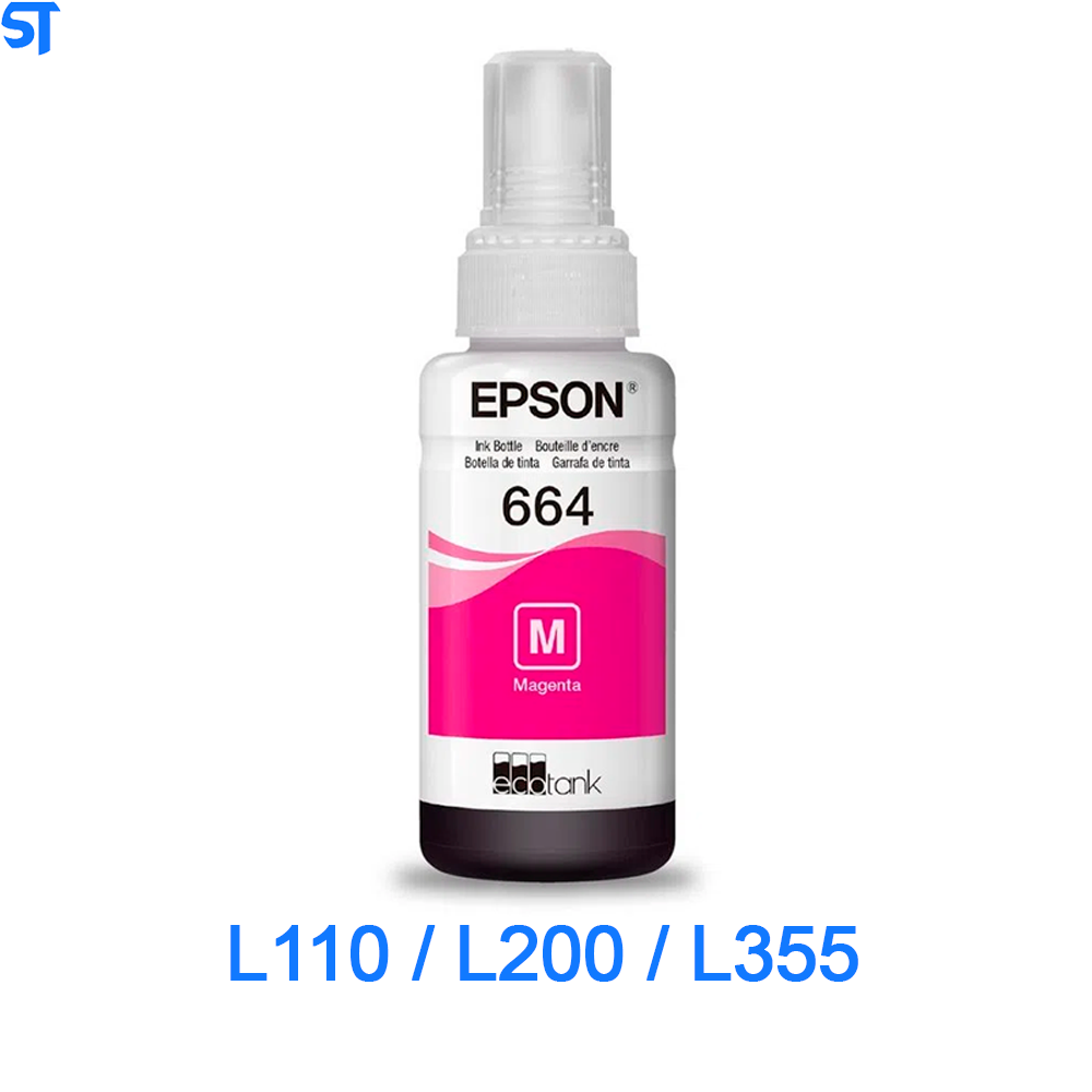 Refil de Tinta Epson Magento 6.500 Paginas T664