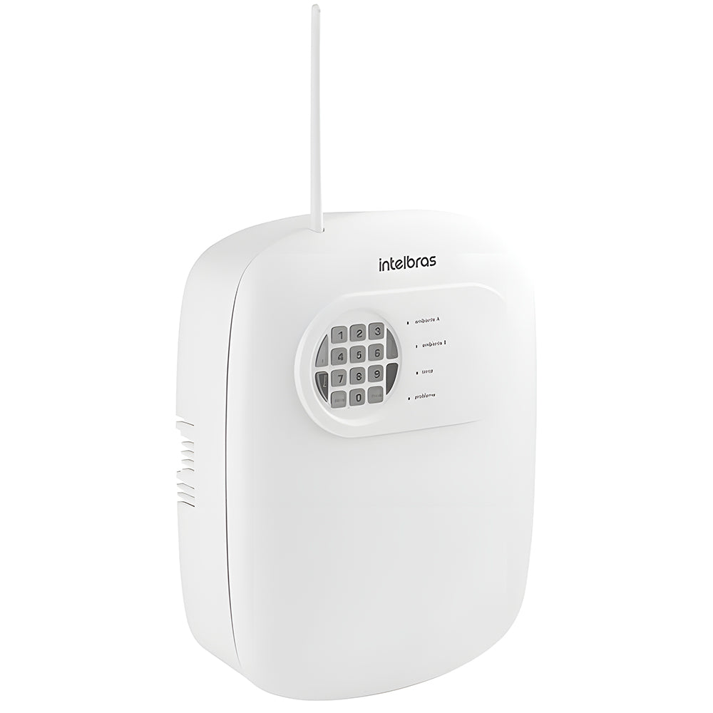 Central de Alarme Intelbras AMT 2008 RF, Com Discadora - Branco